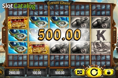 Скрин3. Corsair Queen слот