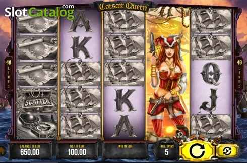 Скрин8. Corsair Queen слот
