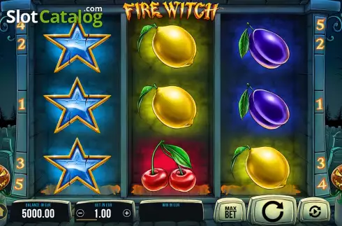 Скрин2. Fire Witch слот