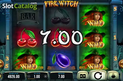 Скрин4. Fire Witch слот