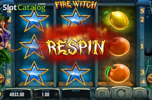 Скрин7. Fire Witch слот