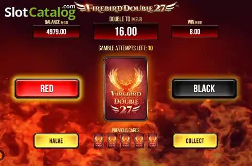 Скрин4. Firebird Double 27 слот