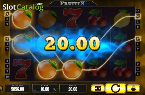 Скрин3. Fruiti X слот