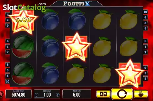 Скрин7. Fruiti X слот
