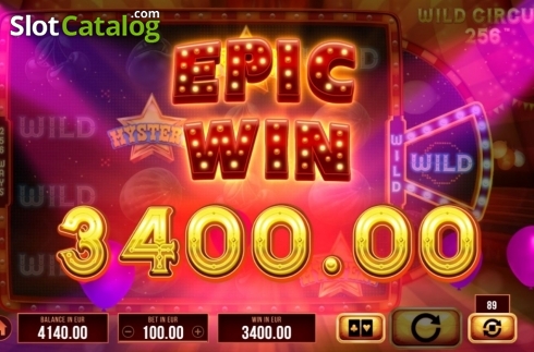 Скрин5. Wild Circus 256 слот