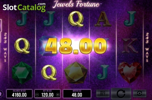 Скрин3. Jewels Fortune слот