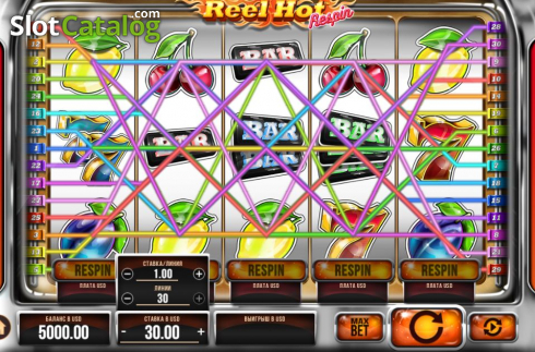 Скрин2. Reel Hot Respin слот