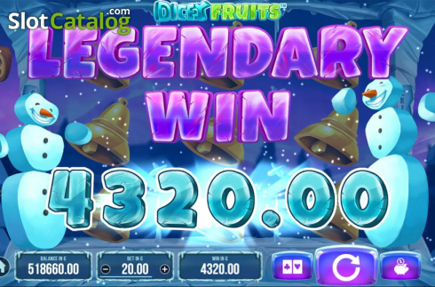 Скрин5. Dicey Fruits слот
