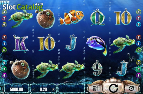 Скрин2. Dolphin's Wild Ride слот