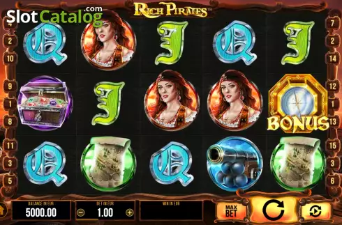Скрин2. Rich Pirates слот