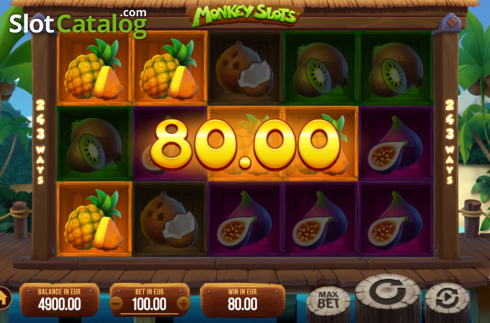 Скрин3. Monkey Slots слот