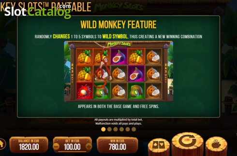 Скрин7. Monkey Slots слот