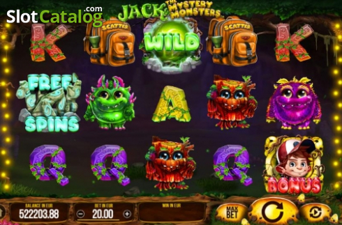 Скрин2. Jack And The Mystery Monsters слот