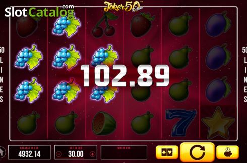 Скрин4. Joker 50 Deluxe слот
