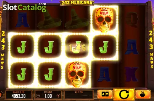 Скрин4. 243 Mexicana слот