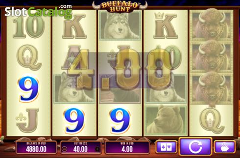 Скрин4. Buffalo Hunt слот