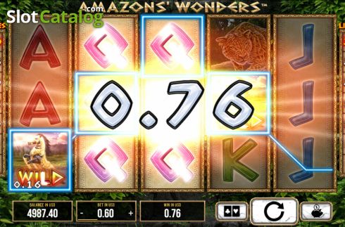 Скрин3. Amazons Wonders слот