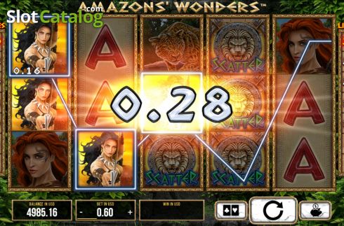 Скрин4. Amazons Wonders слот