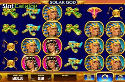 Скрин2. Solar God слот
