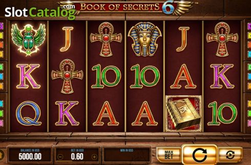 Скрин2. Book of Secrets 6 слот