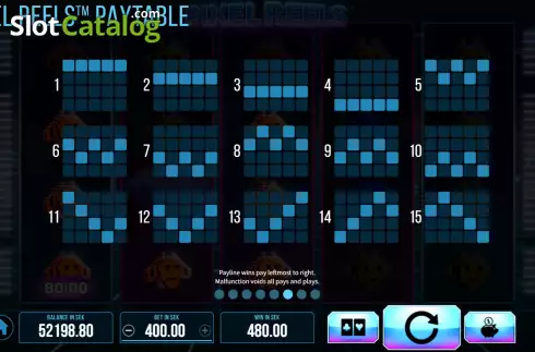 Скрин8. Pixel Reels слот