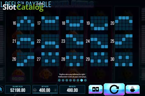 Скрин9. Pixel Reels слот