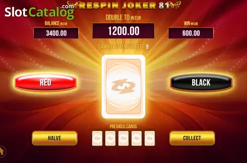 Скрин6. Respin Joker 81 слот