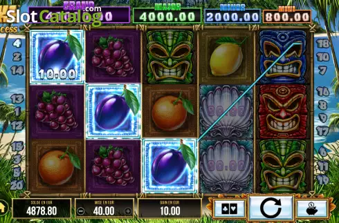 Скрин3. Tiki Princess слот