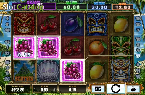 Скрин4. Tiki Princess слот