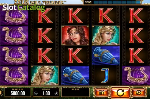 Скрин3. Zeus Wild Thunder слот