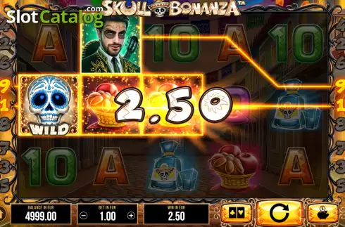 Скрин4. Skull Bonanza слот