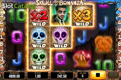 Скрин9. Skull Bonanza слот