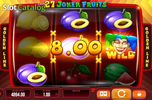 Скрин4. 27 Joker Fruits слот