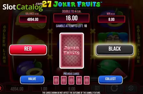 Скрин5. 27 Joker Fruits слот
