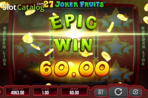 Скрин6. 27 Joker Fruits слот