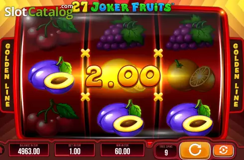 Скрин9. 27 Joker Fruits слот
