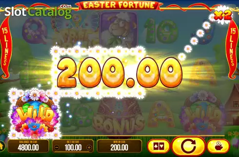 Скрин3. Easter Fortune слот