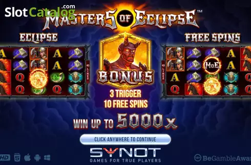 Скрин2. Masters of Eclipse слот