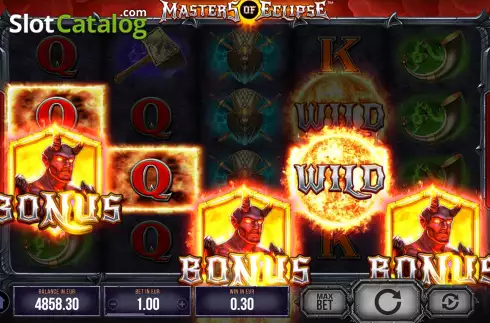 Скрин8. Masters of Eclipse слот