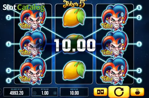 Скрин5. Joker 5 (SYNOT) слот