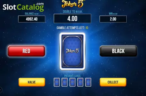 Скрин6. Joker 5 (SYNOT) слот