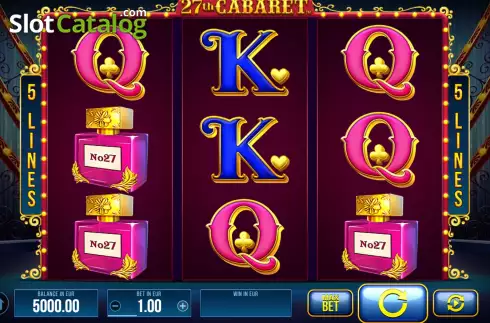Скрин2. 27th Cabaret слот