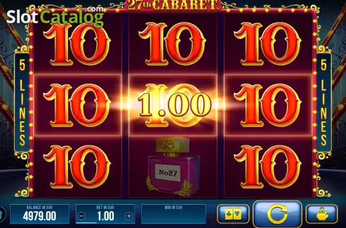 Скрин3. 27th Cabaret слот