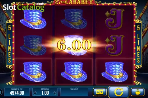 Скрин4. 27th Cabaret слот