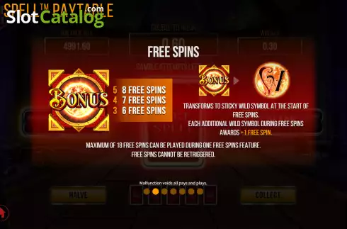 Скрин6. Fire Spell (SYNOT) слот