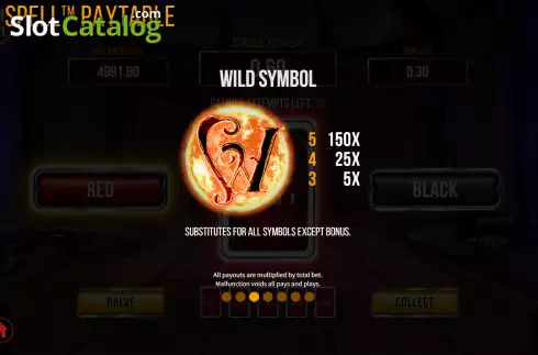 Скрин7. Fire Spell (SYNOT) слот