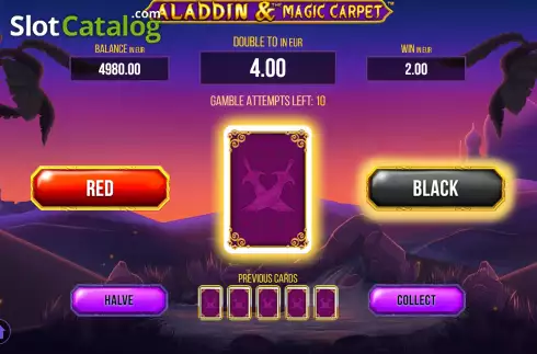 Скрин5. Aladdin and The Magic Carpet слот