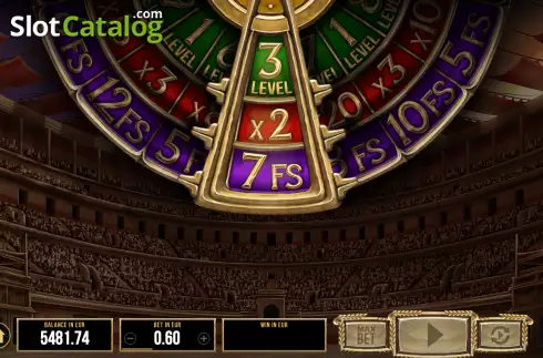 Скрин6. Legends of the Colosseum Megaways слот