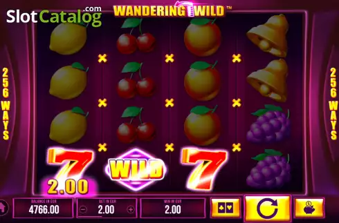 Скрин3. Wandering Wild слот