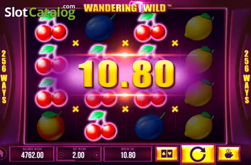 Скрин4. Wandering Wild слот
